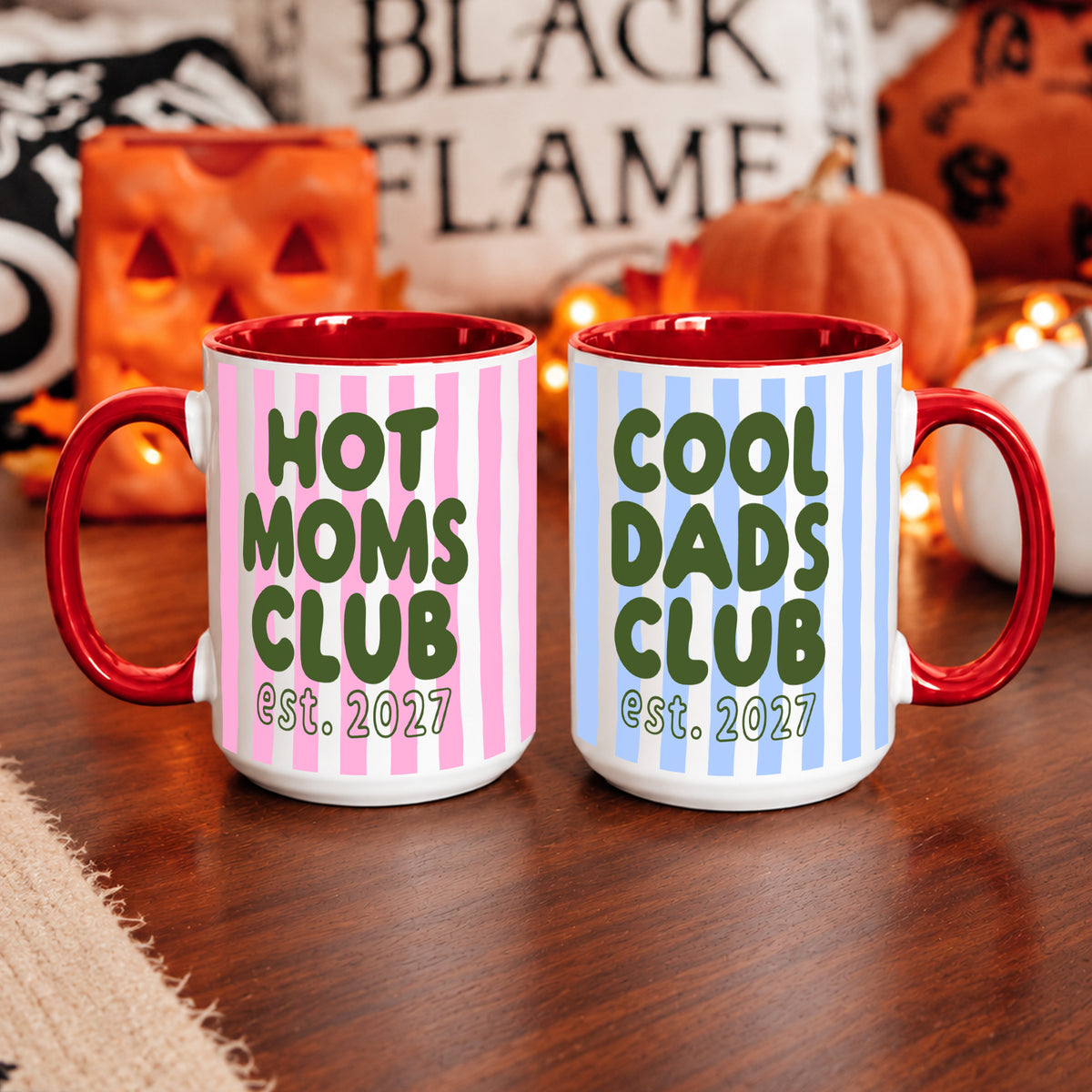 Personalized Cool Dads Club Mug with Year