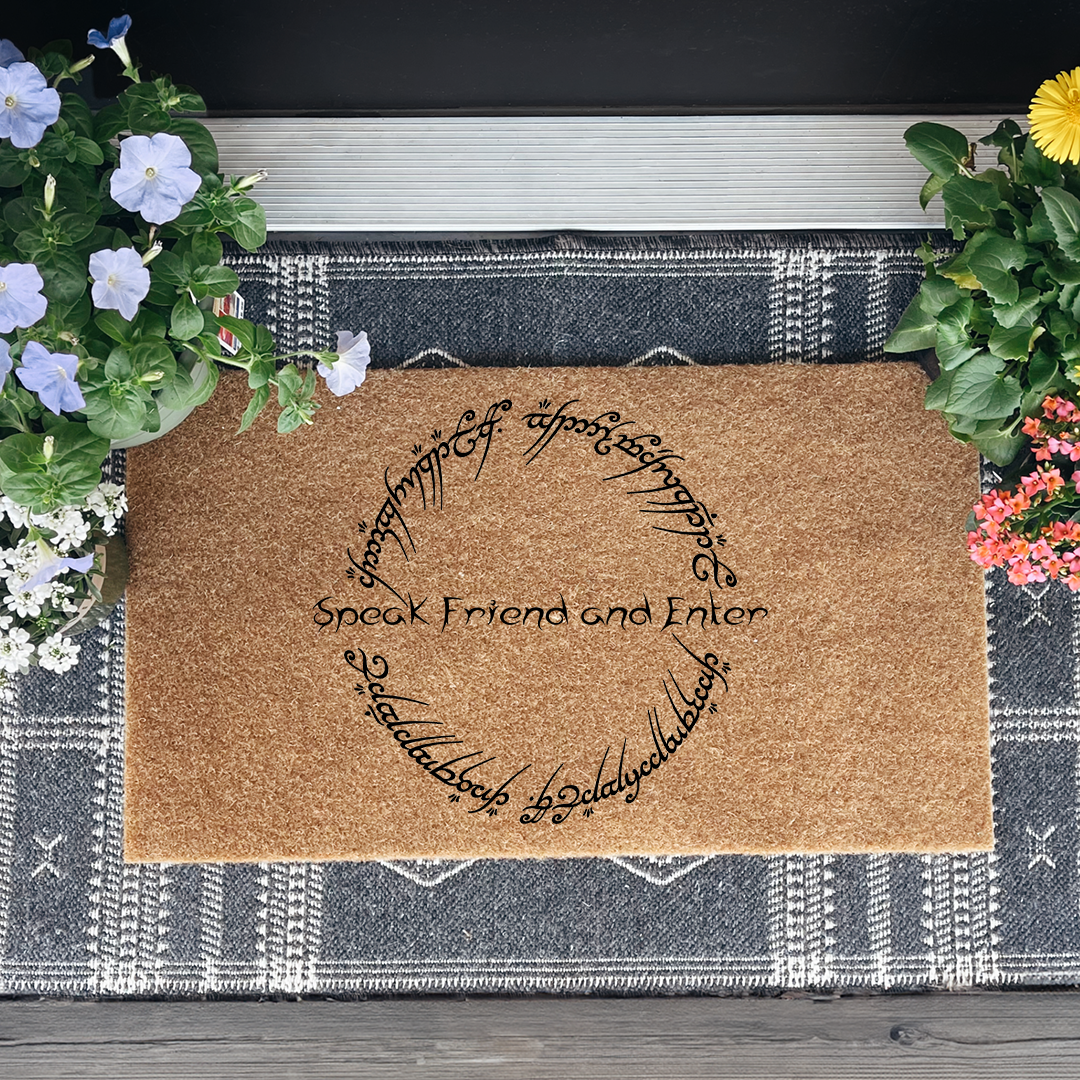 Speak Friend And Enter Doormat