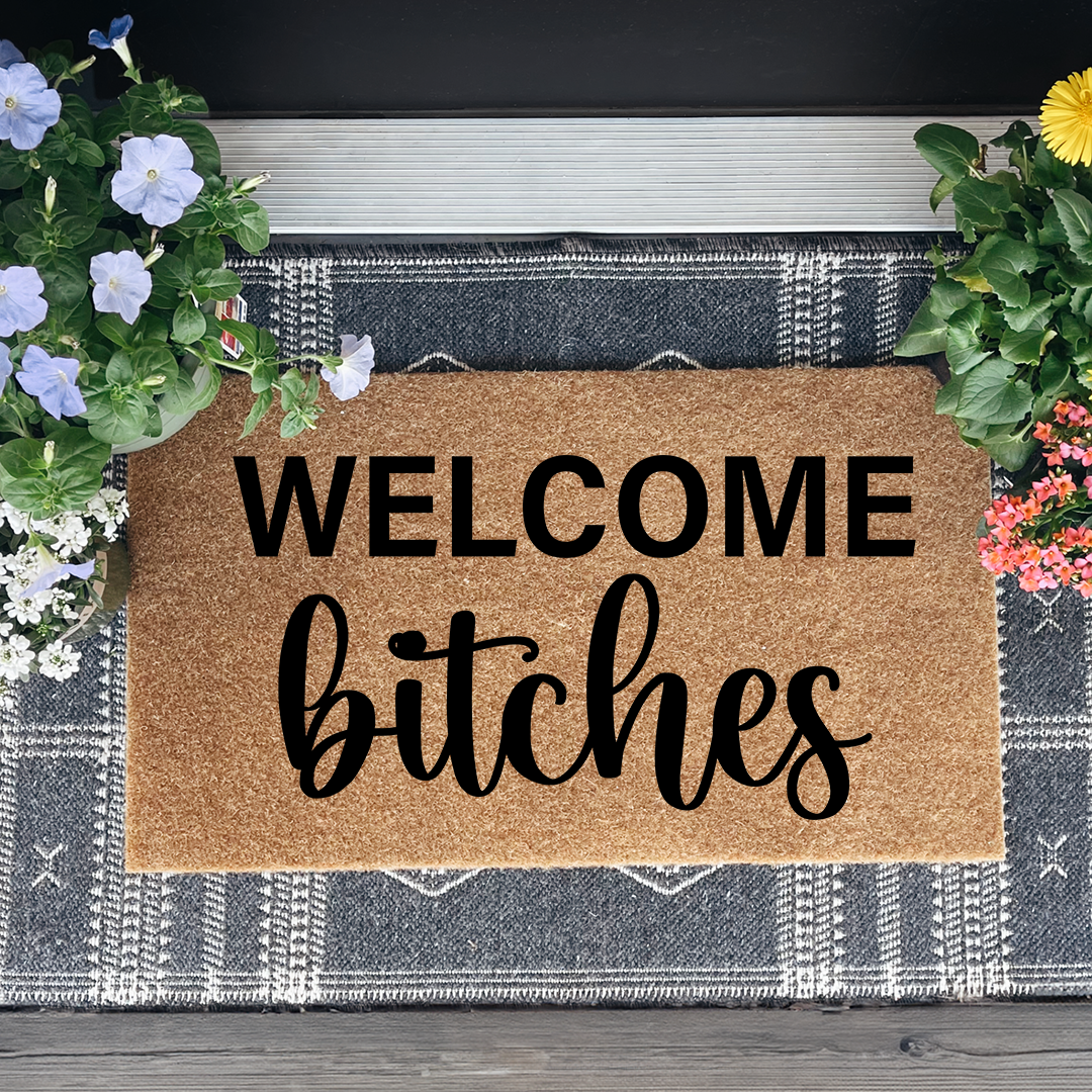 Welcome B-tches Doormat