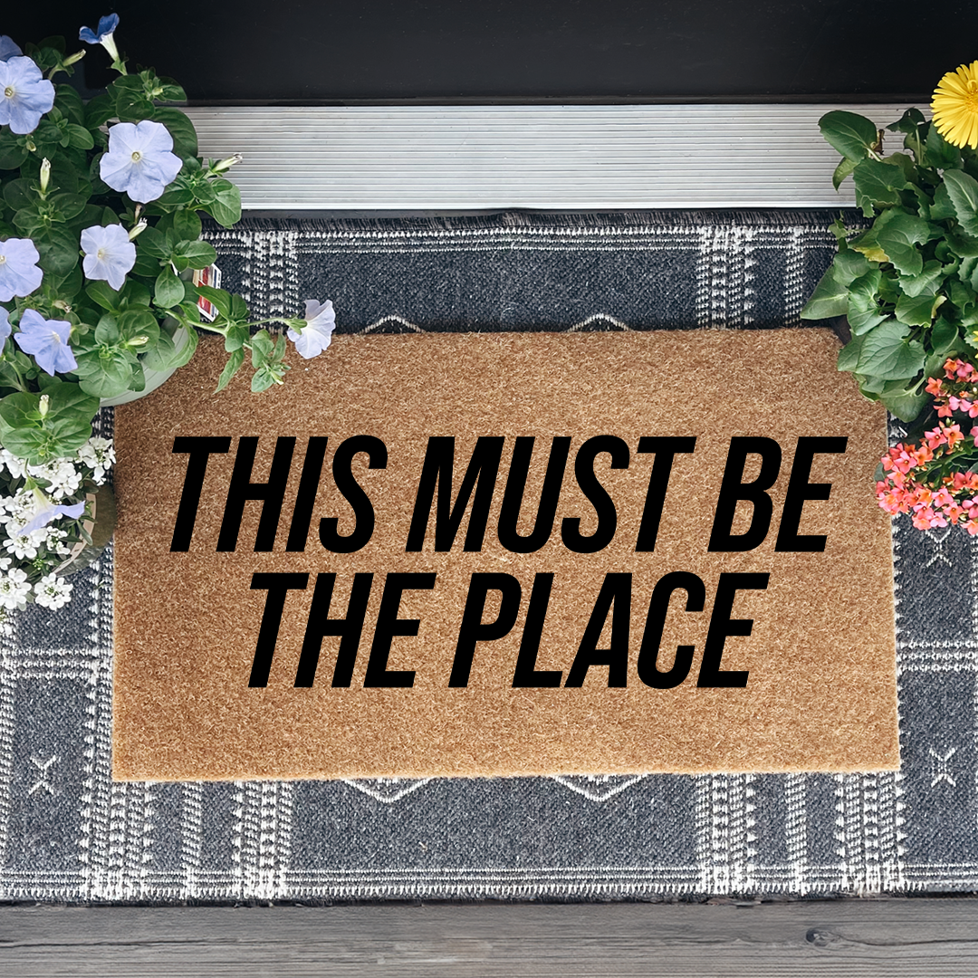 This Must Be The Place Doormat