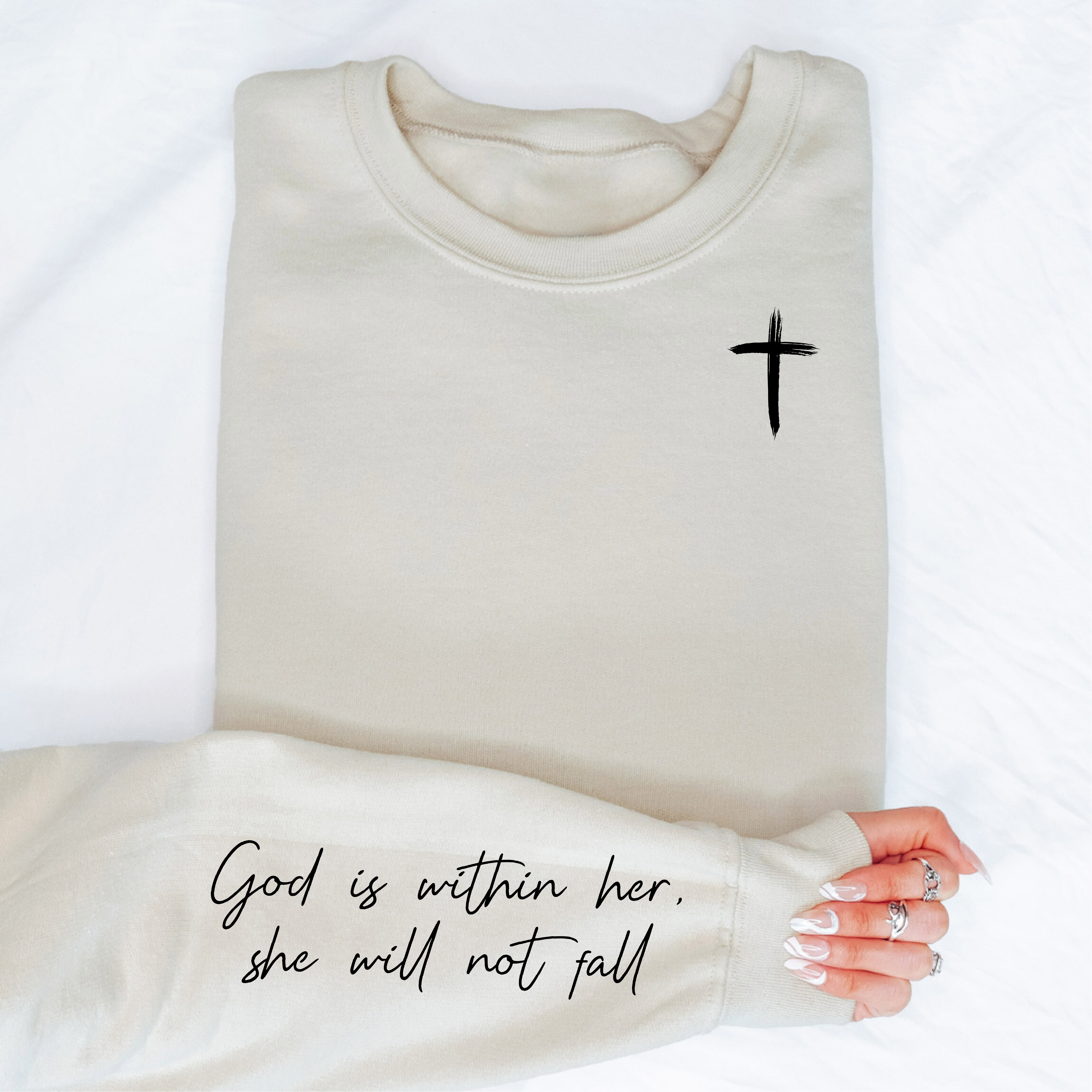 God Is Within Her Sweatshirt