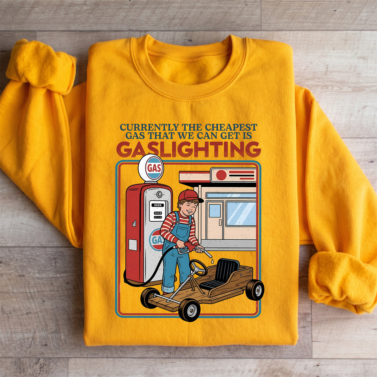 Derzeit das günstigste Benzin, das wir bekommen können – Sweatshirt