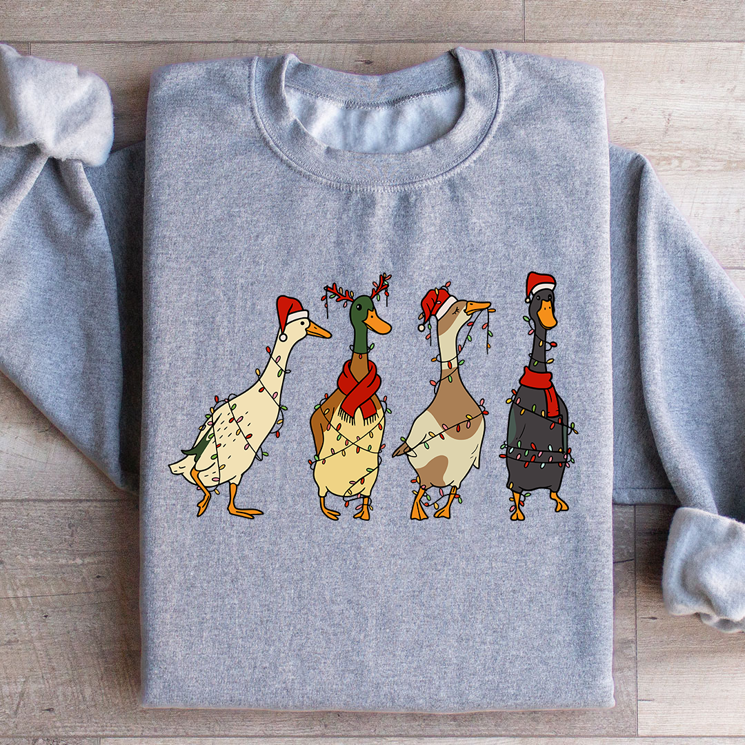 Christmas Ducks Sweatshirt