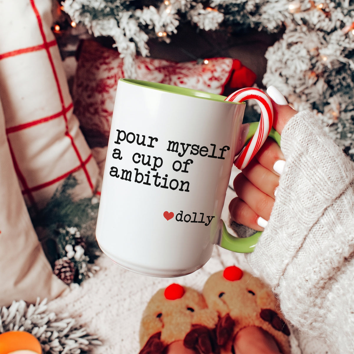 Pour Myself A Cup Of Ambition Mug