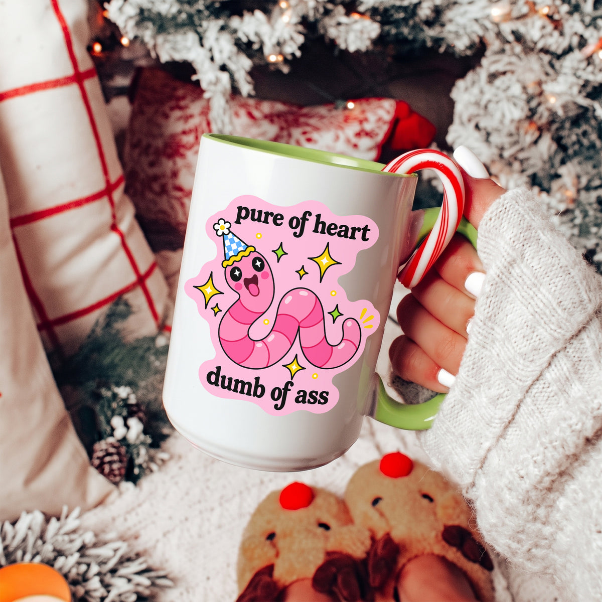 Pure Of Heart Dumb Of A* Mug