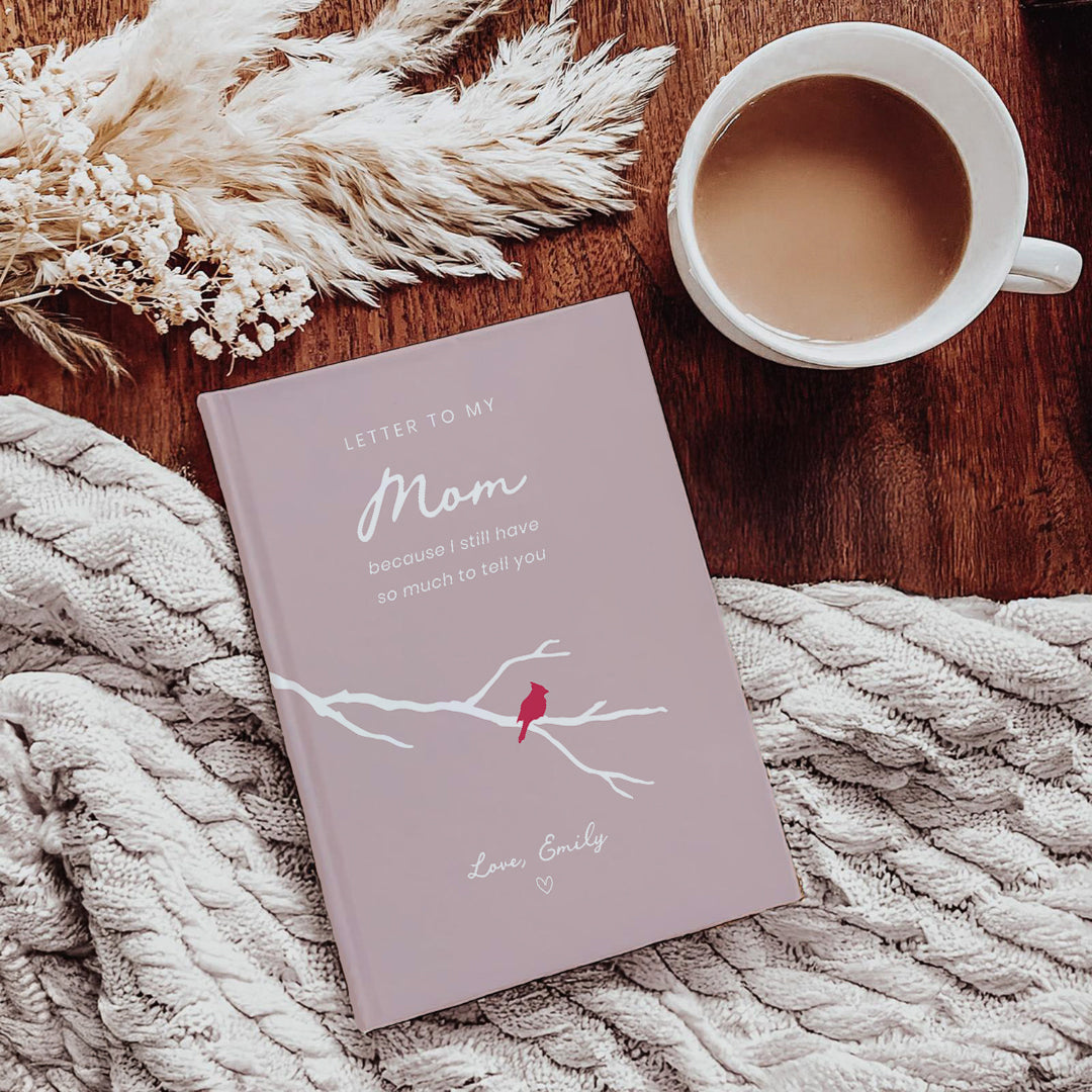 Personalisiertes Trauertagebuch mit Briefen an meine Mutter