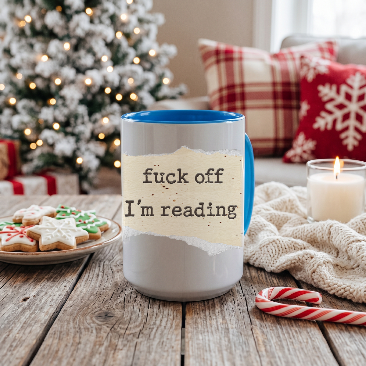 Mug « F-ck Off I'm Reading »