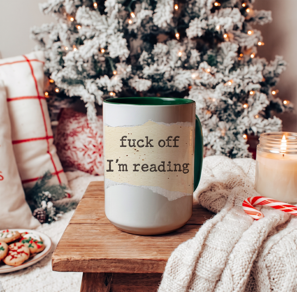 Mug « F-ck Off I'm Reading »