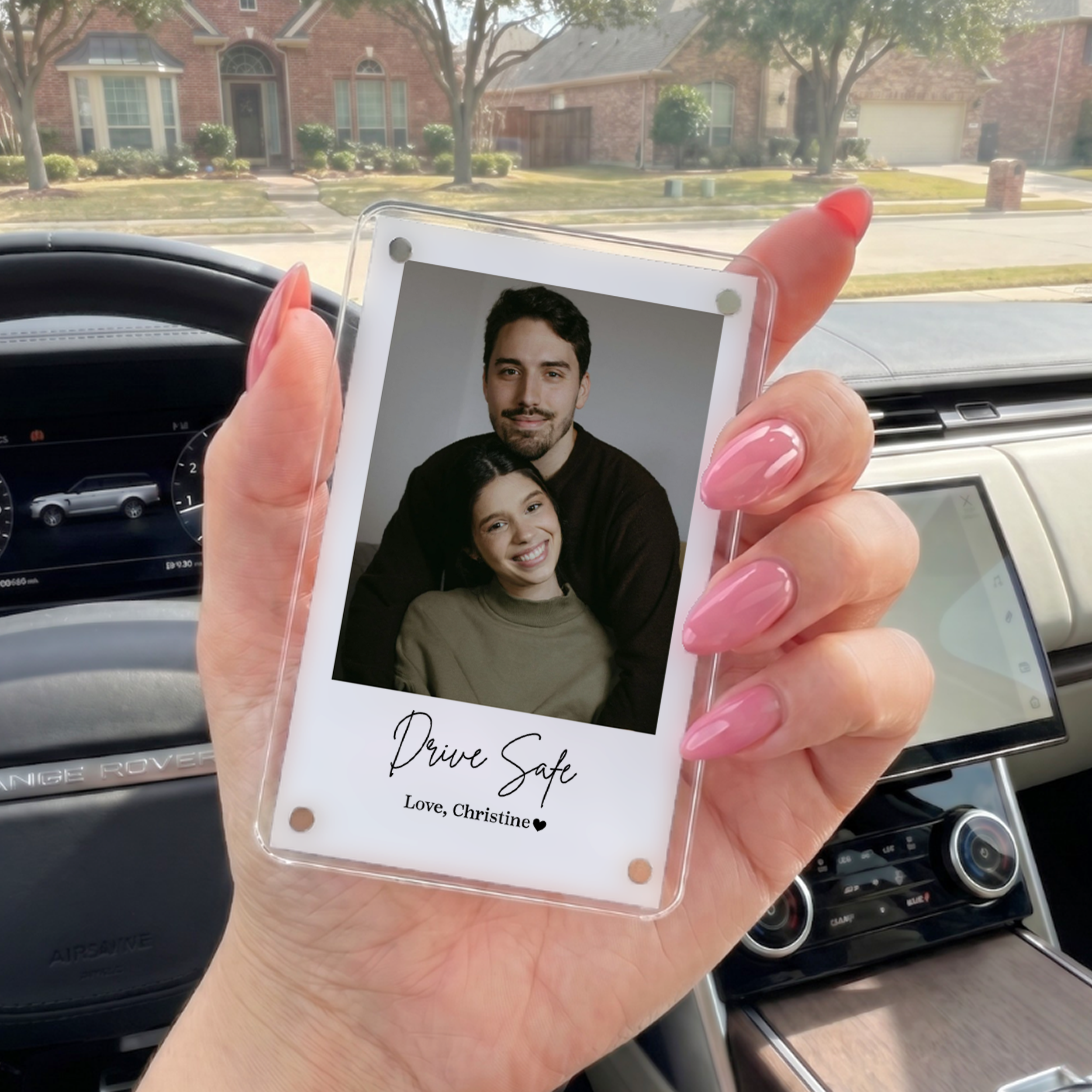 Personalized The Love Of My Life Car Visor Clip