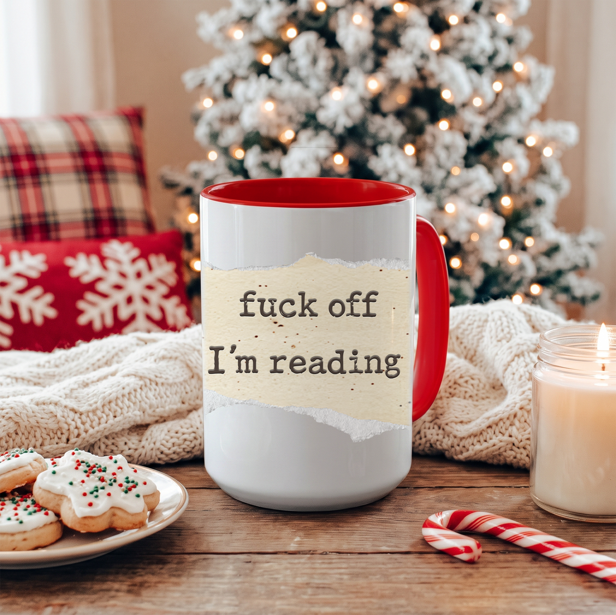 Mug « F-ck Off I'm Reading »