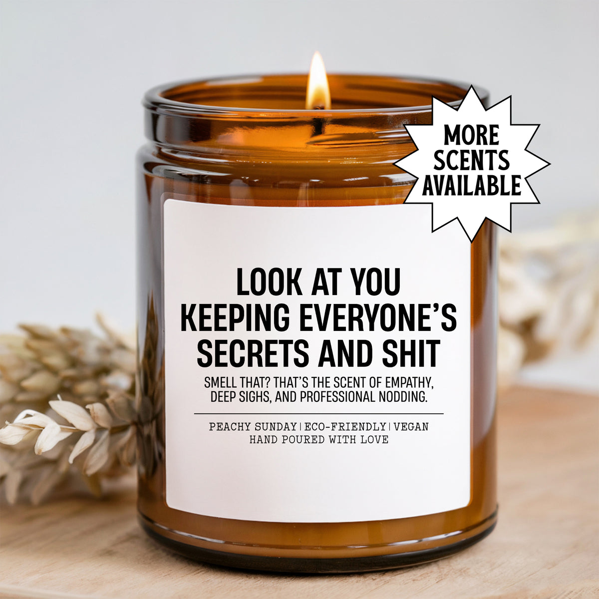 Regardez-vous garder les secrets de tout le monde et la bougie S-ht