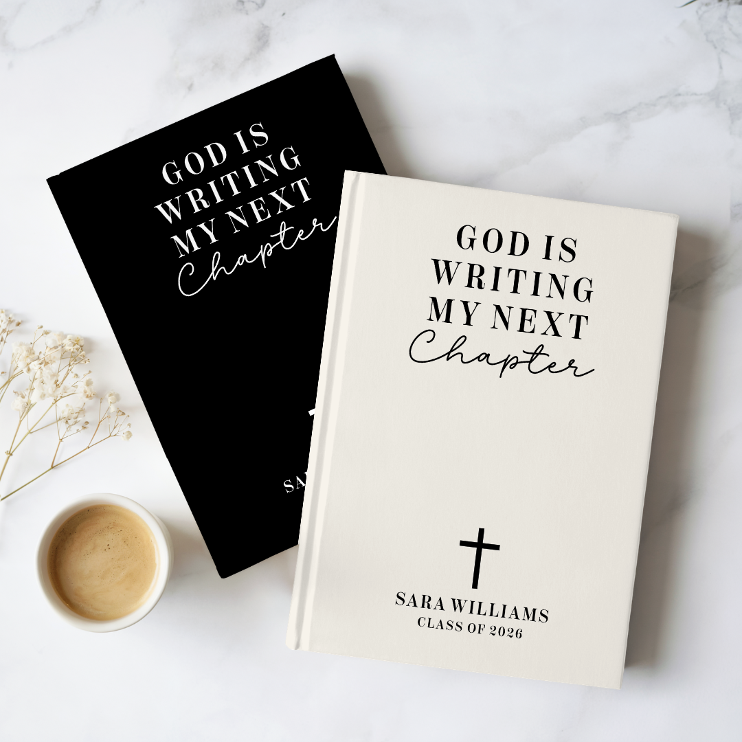 Personalized God Is Writing My Next Chapter Journal