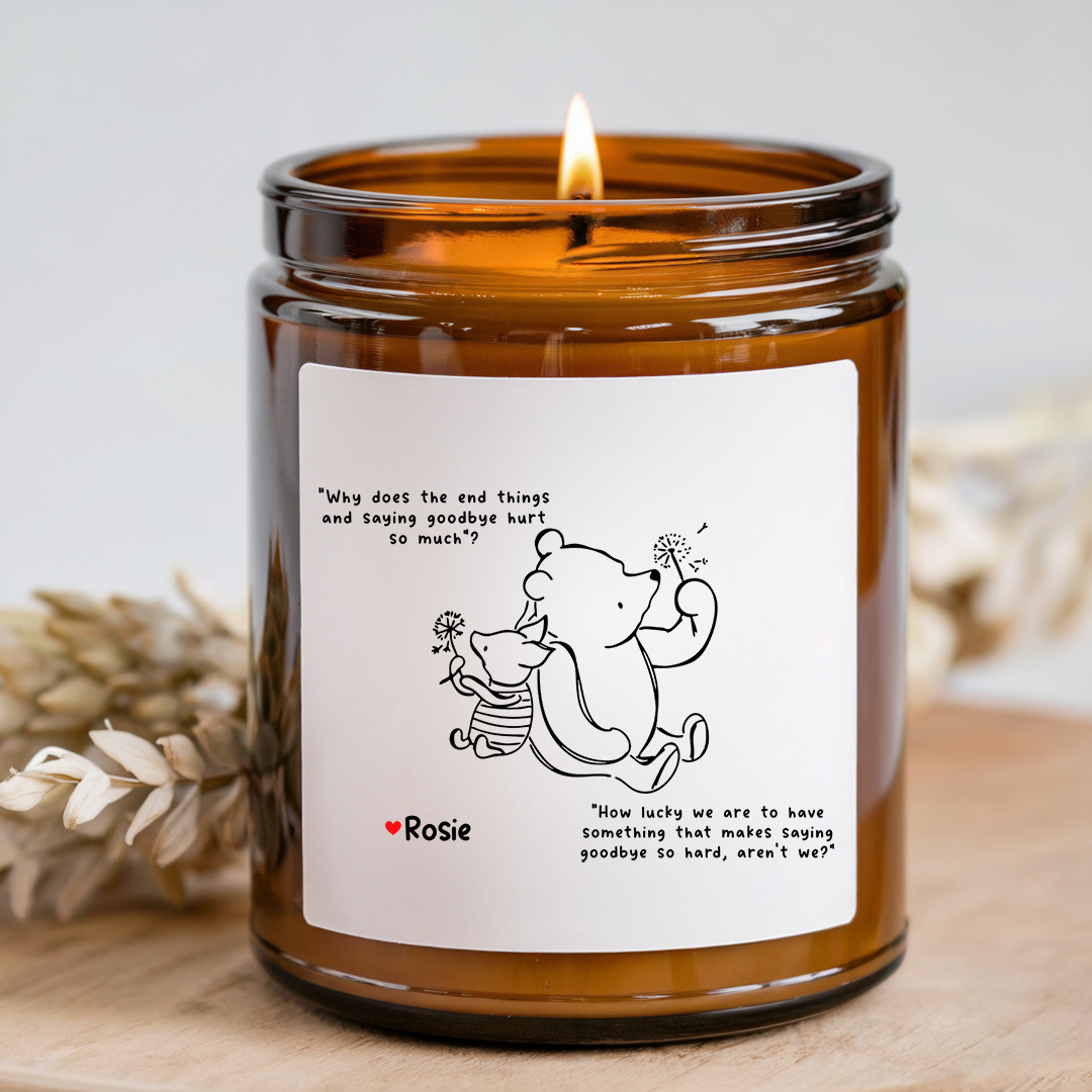 Personalized Why Does The End Of Things Candle