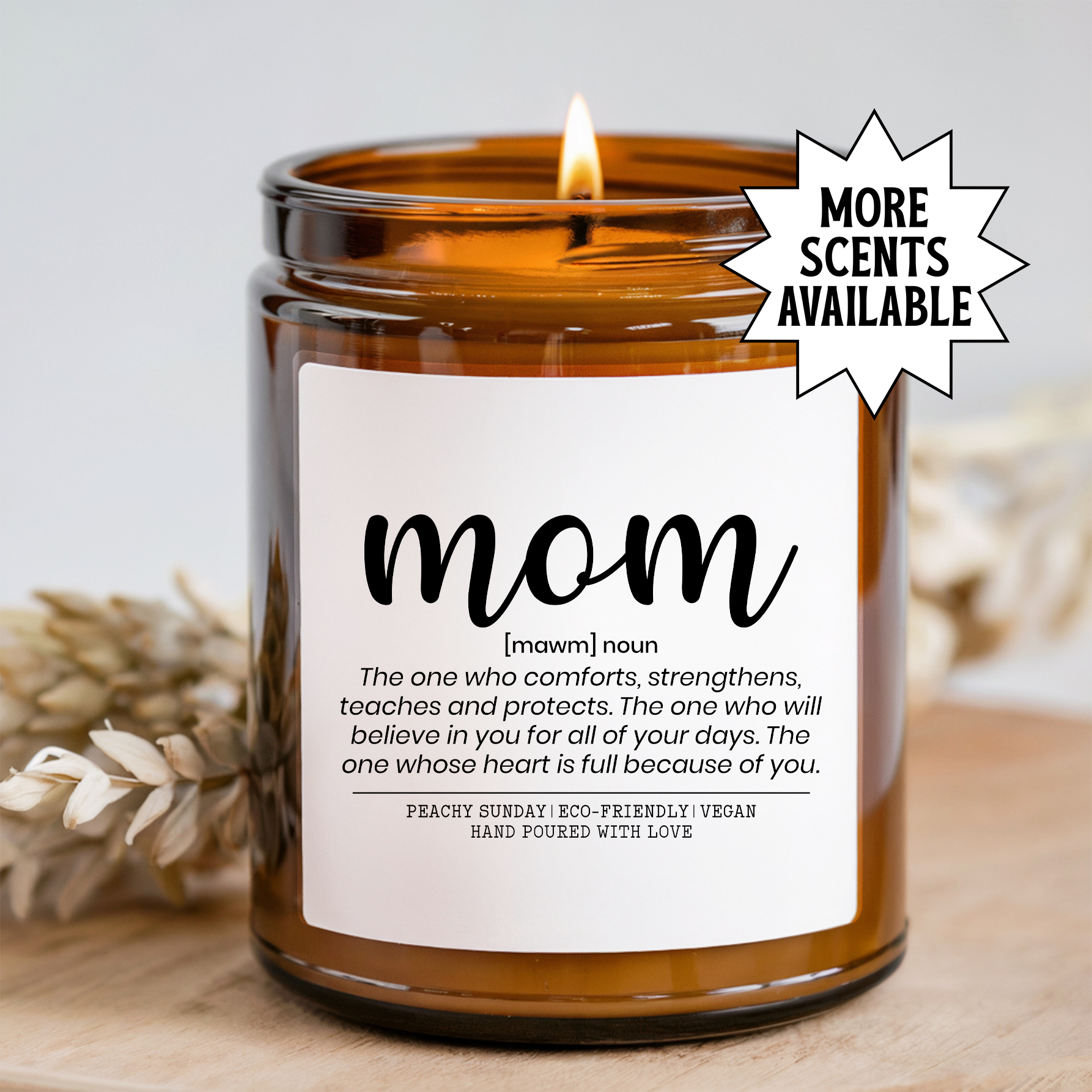 Mama-Definition-Kerze