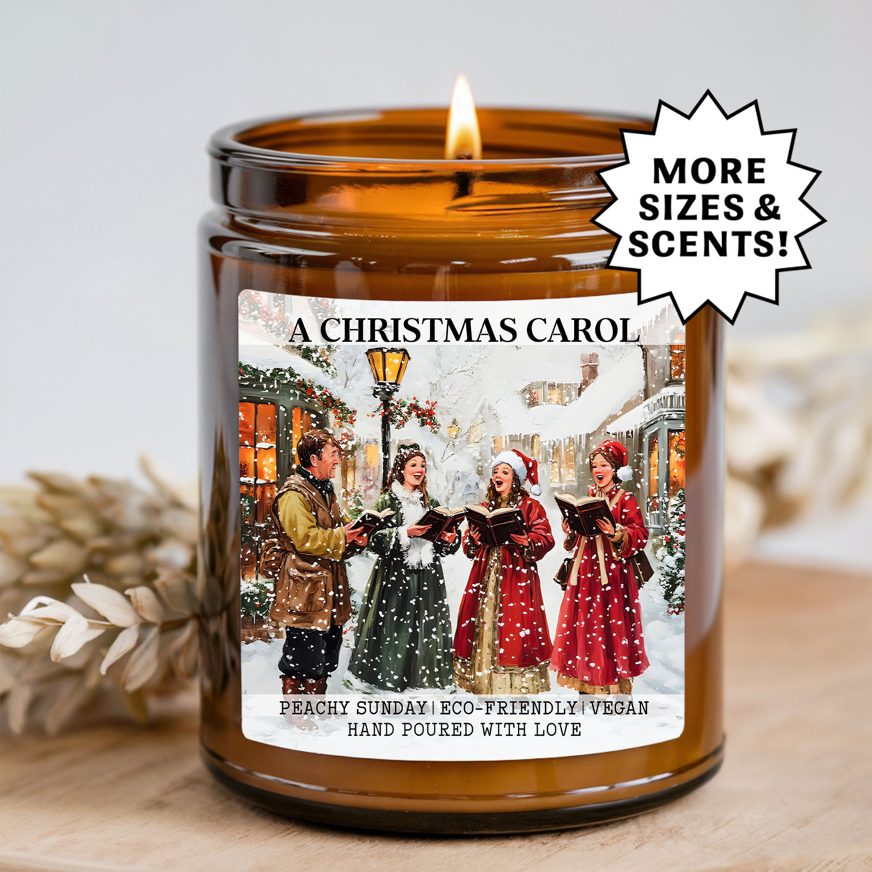 A Christmas Carol Soy Candle