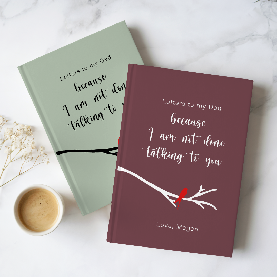 Personalized Letters To My Dad Grief Journal