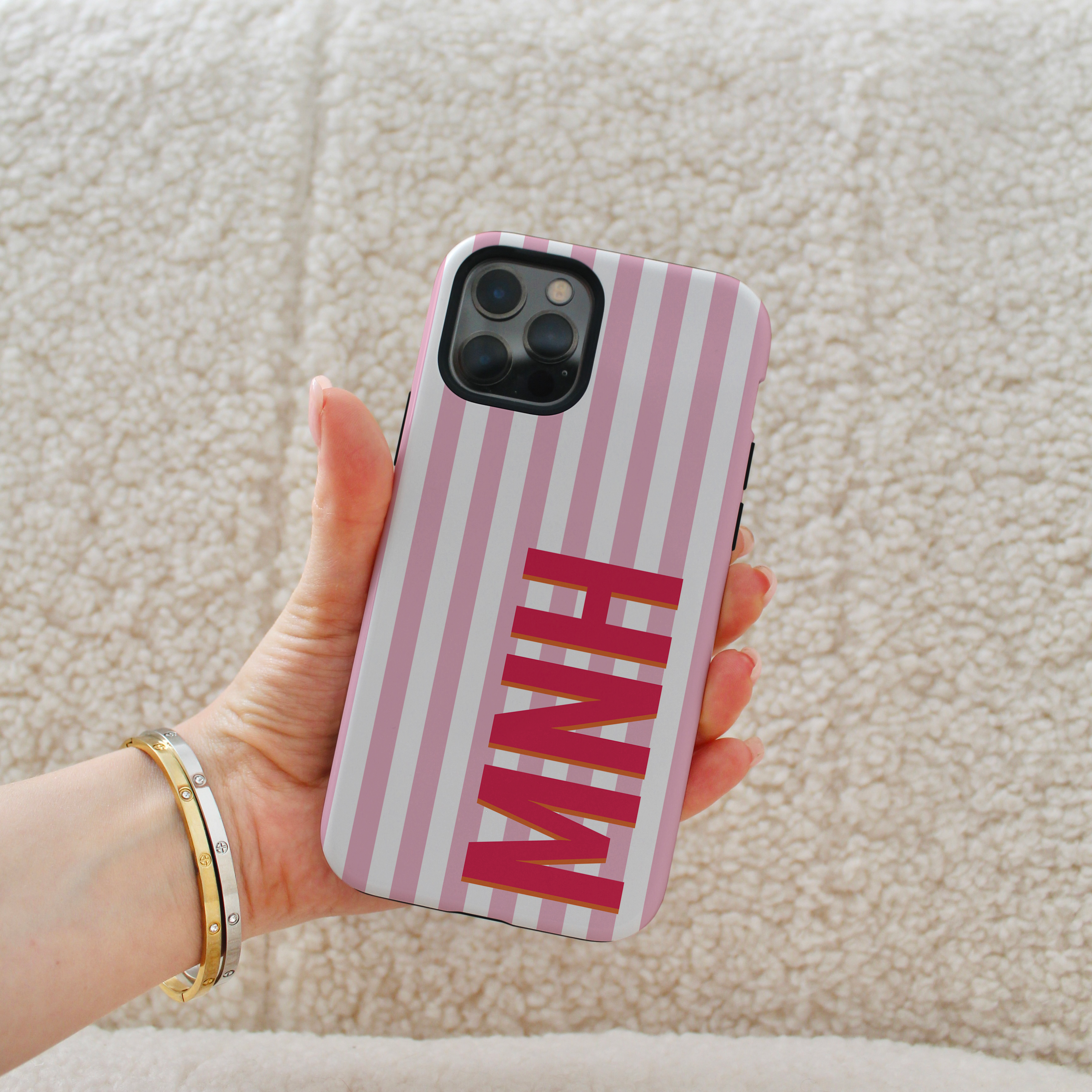 Custom Monogram Initials Phone Case