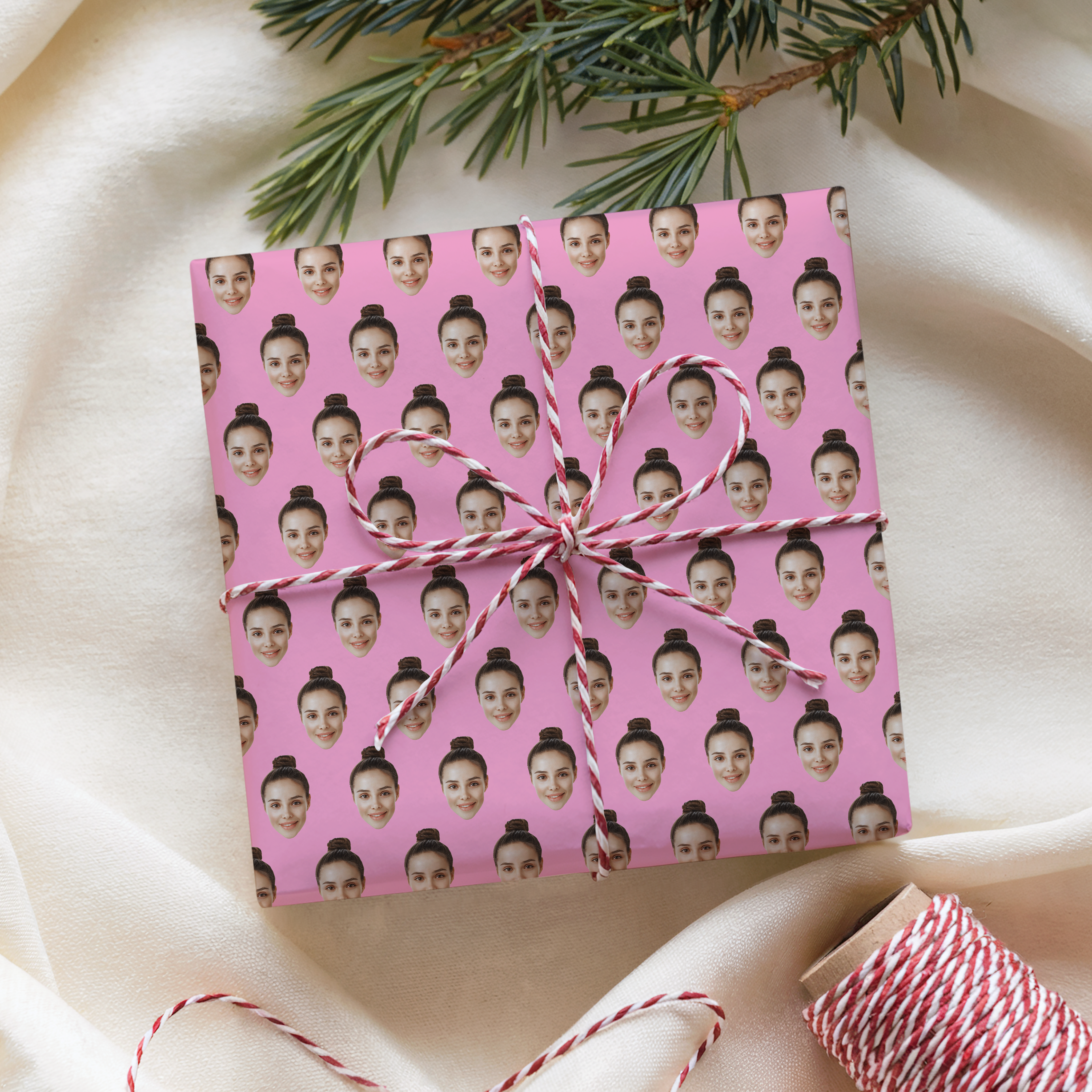 Personalized Face Photo Gift Wrapping Papers