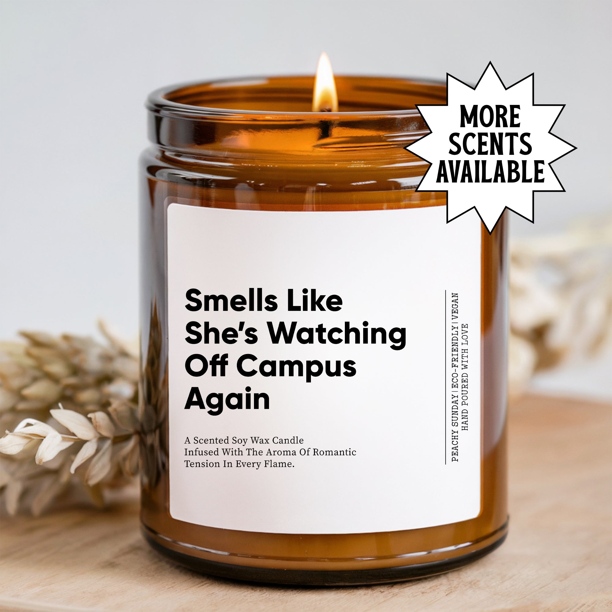 Smells Like Shes Watching Off Campus Again Candle
