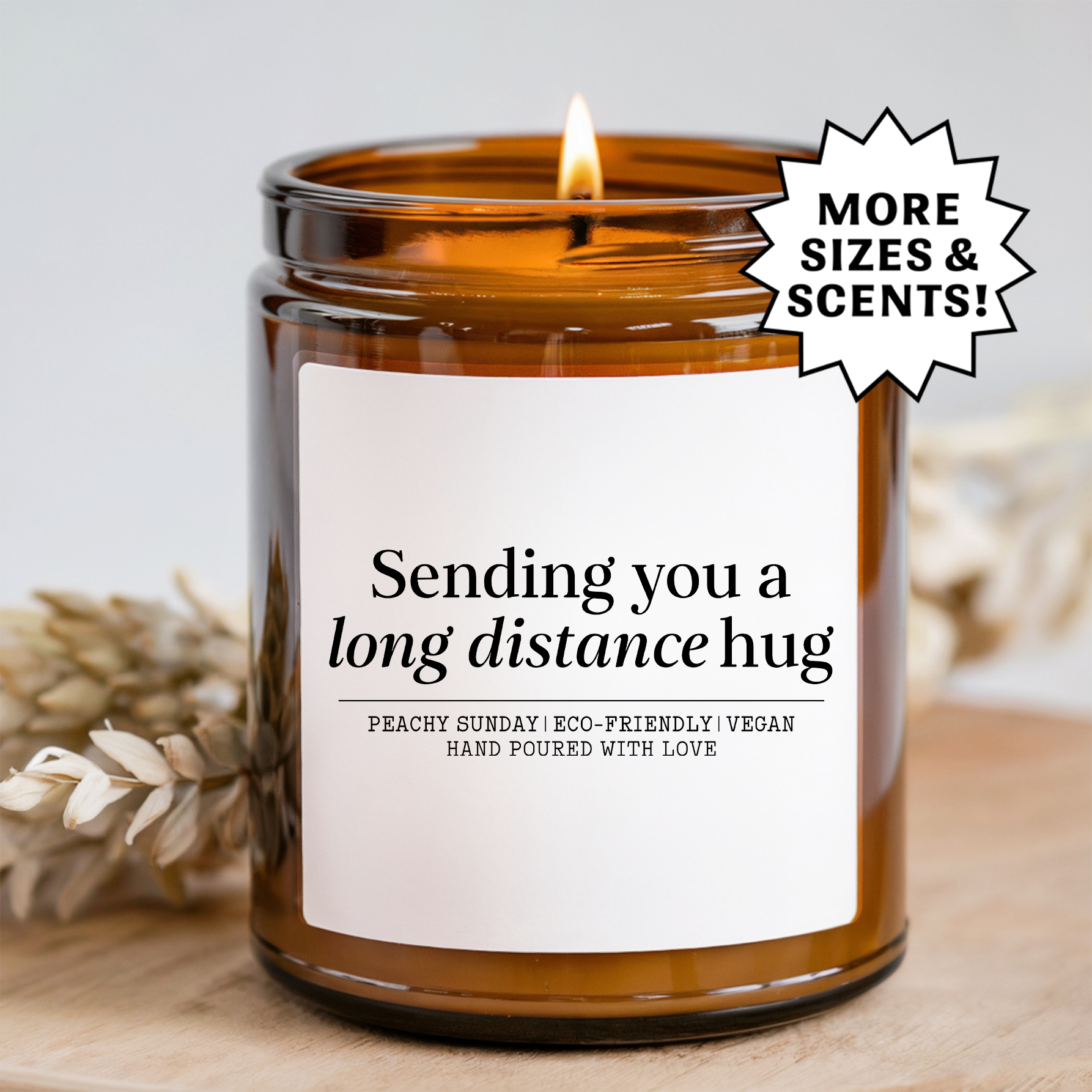 Sending You Long Distance Hug Candle