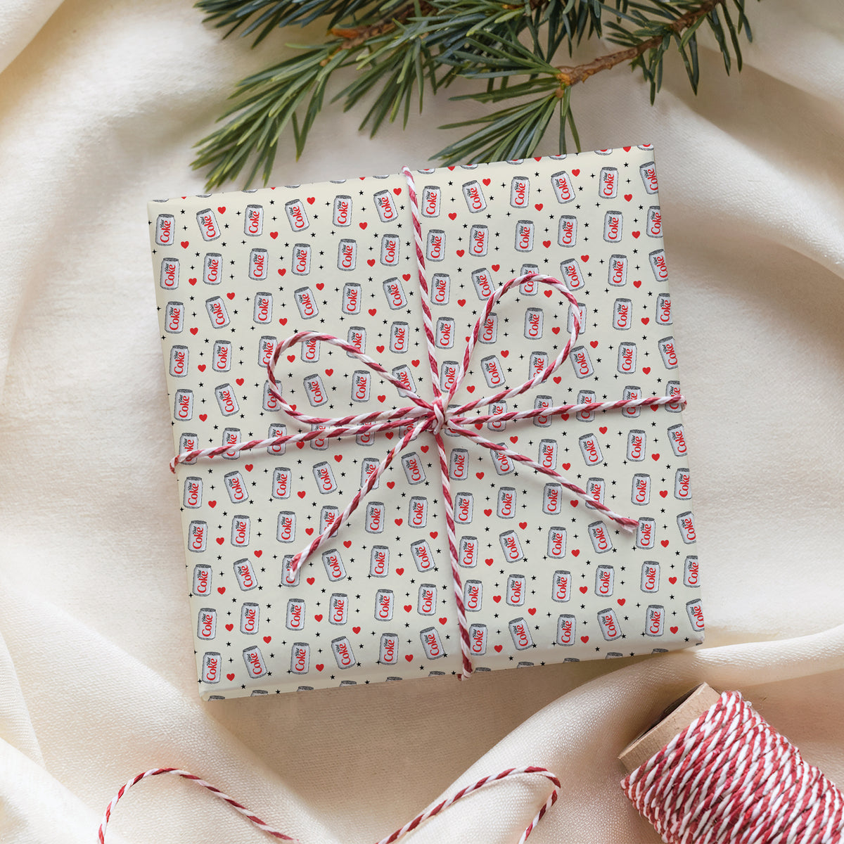 Diet Coke Wrapping Paper
