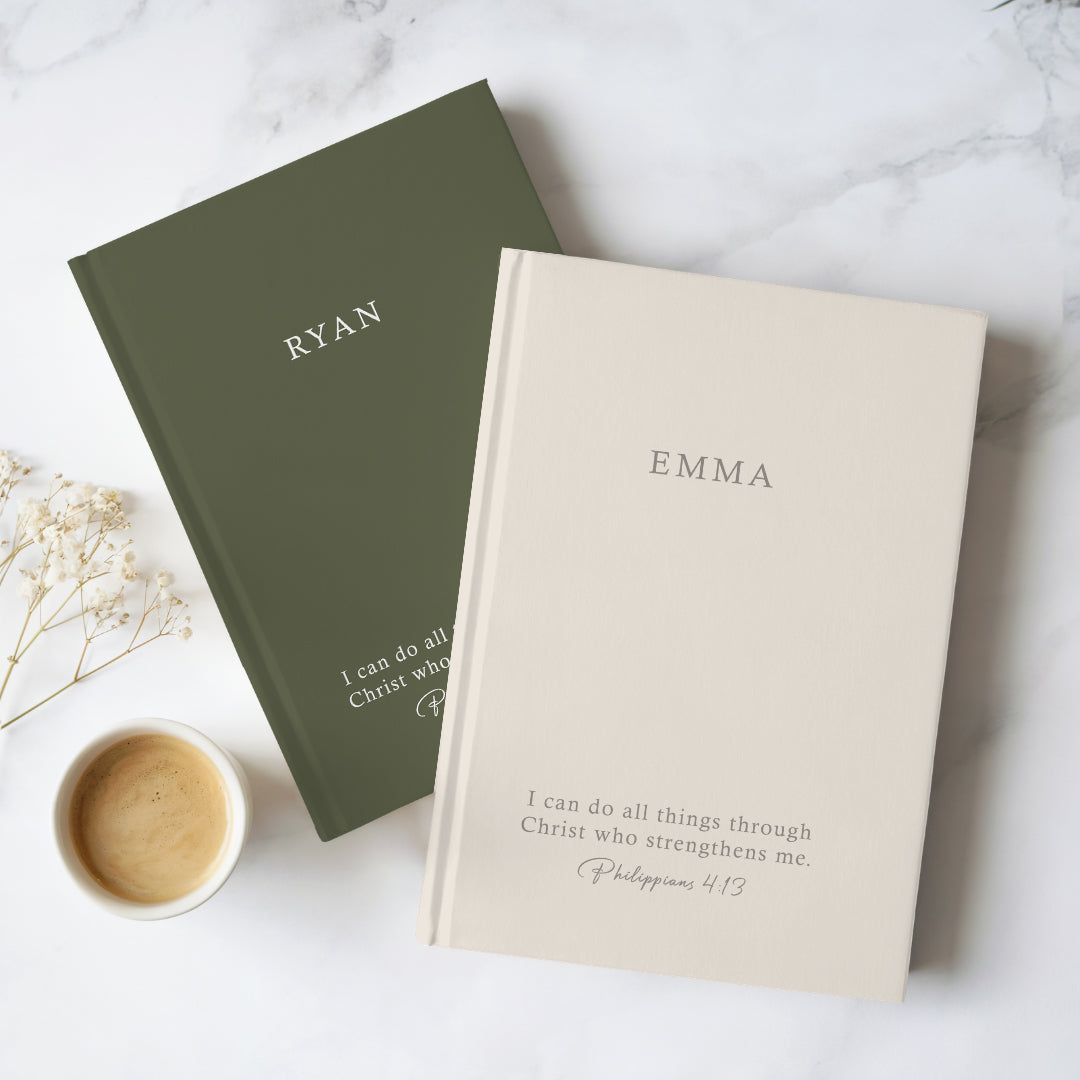 Journal de prière personnalisé