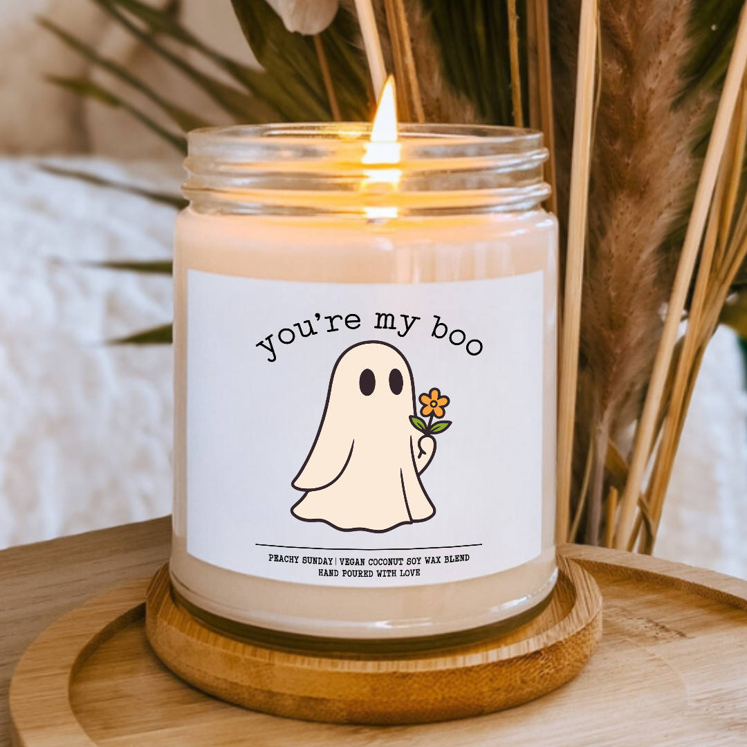 You’re My Boo Cute Halloween Gift Candle
