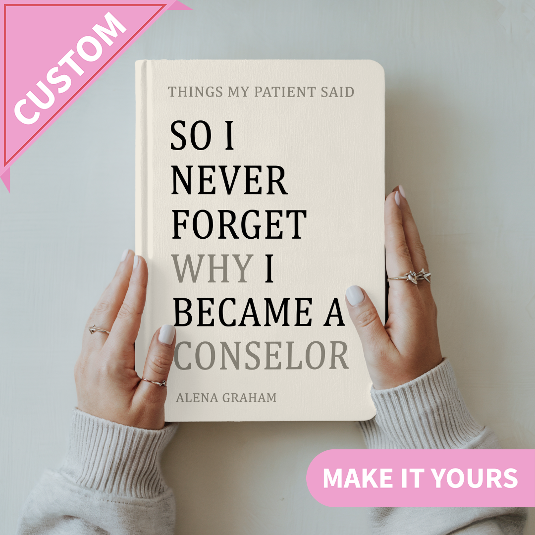 Personalized I Became A Conselor Journal