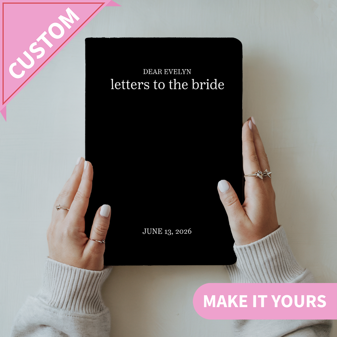 Personalized Letters To The Bride Journal