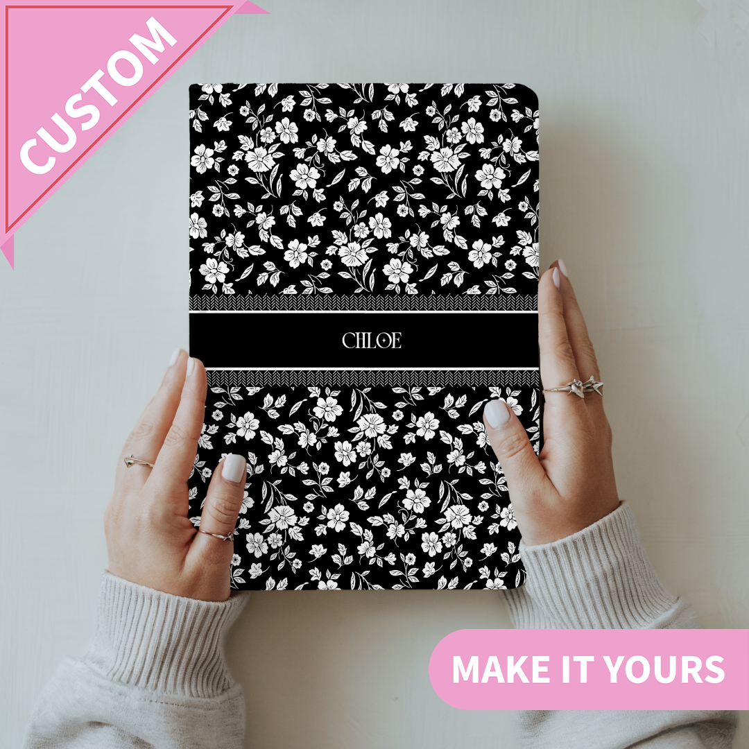 Personalized Blue Toil Journal