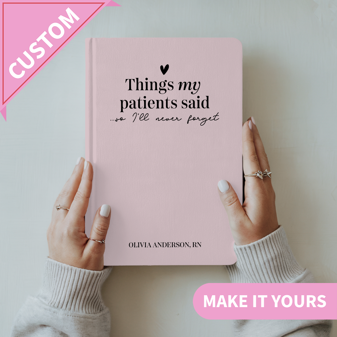 Personalized Nurse Gift For New Journal