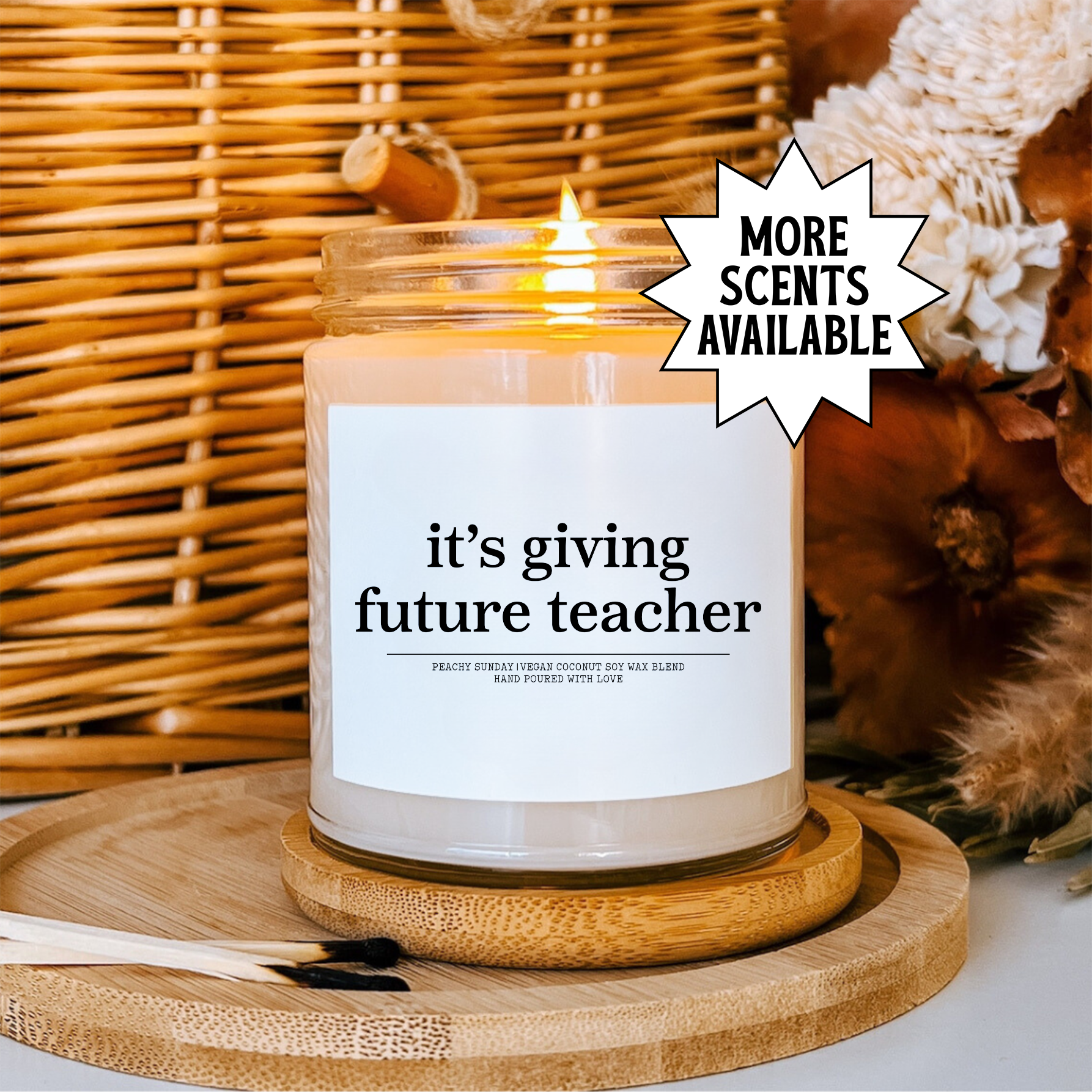 It's Giving Future Teacher Candle
