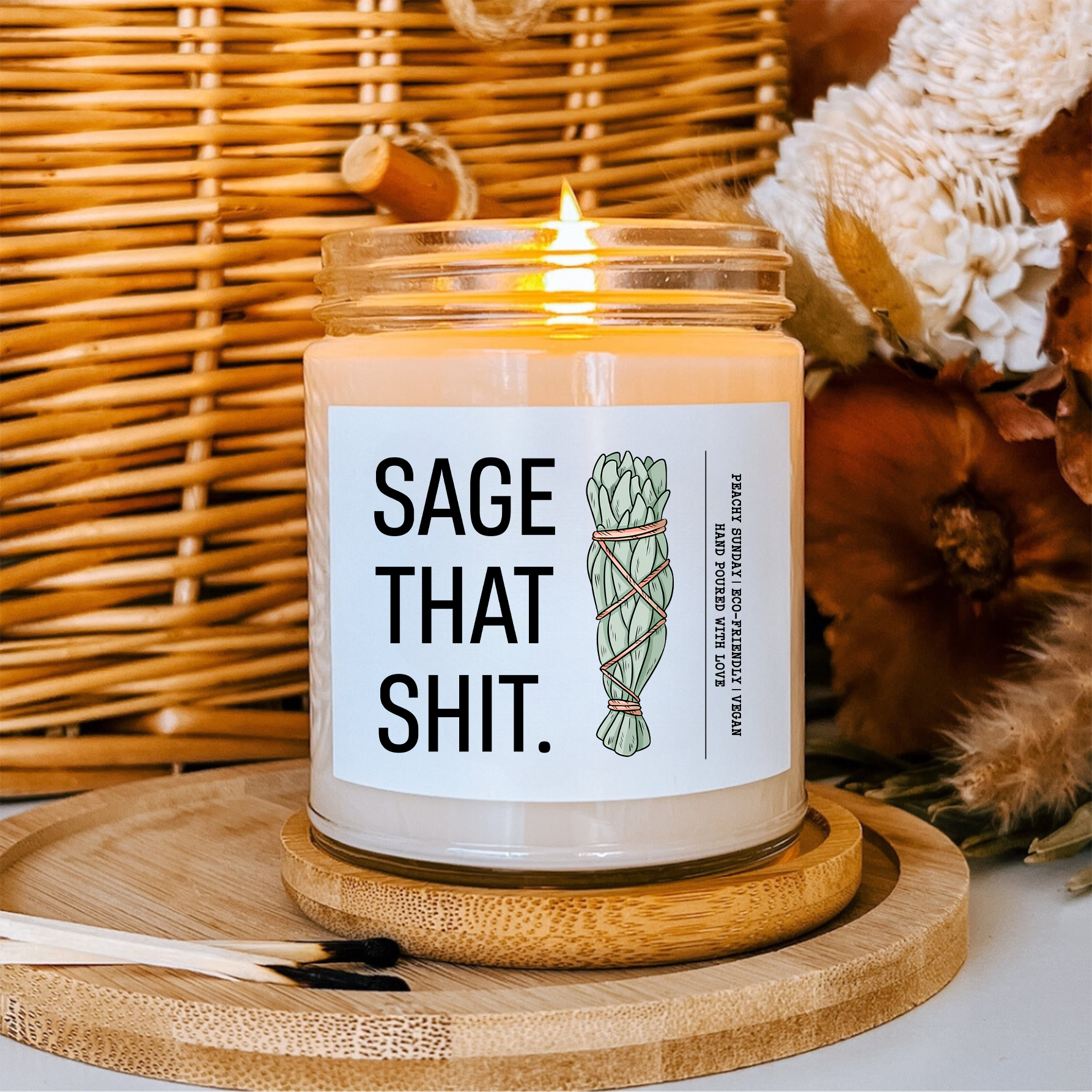 Sage That Sh*t Candle