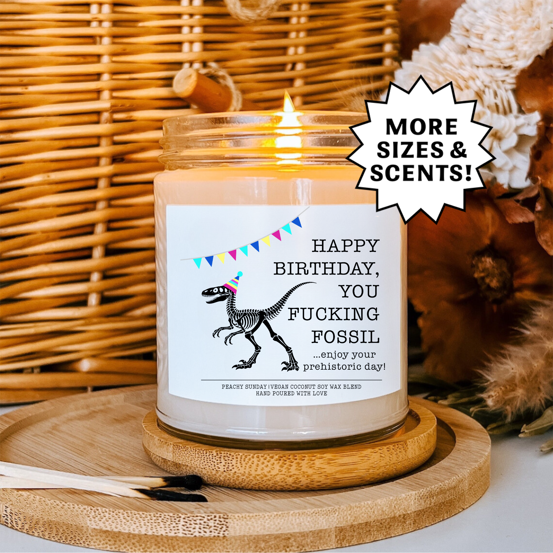 Funny Old Guy Birthday Candle