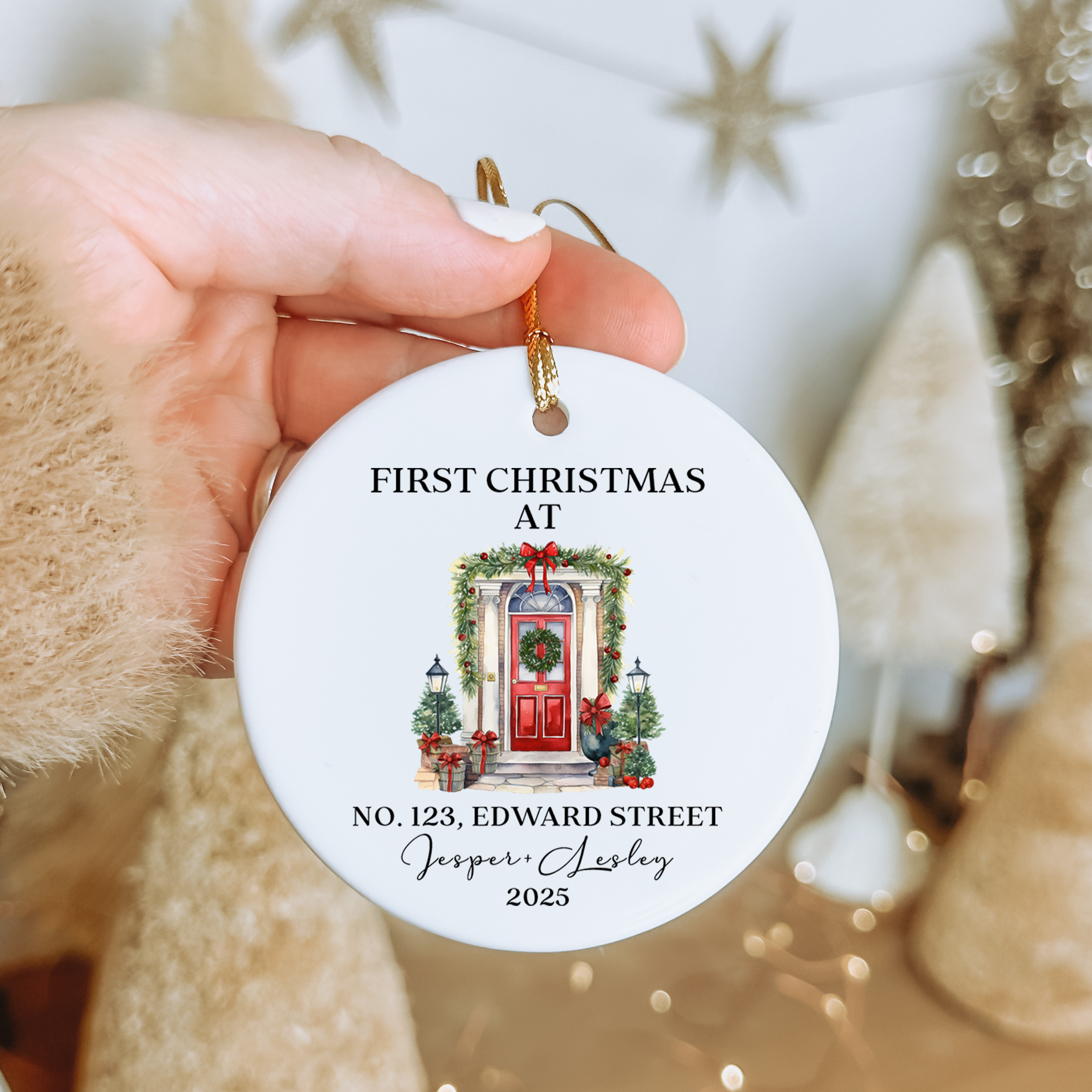 First Christmas In Our New Home Ornament