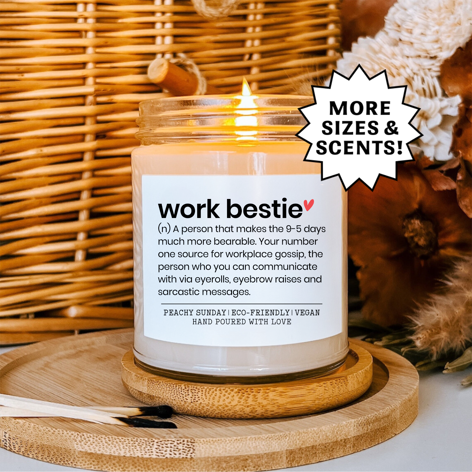 Work Bestie Candle