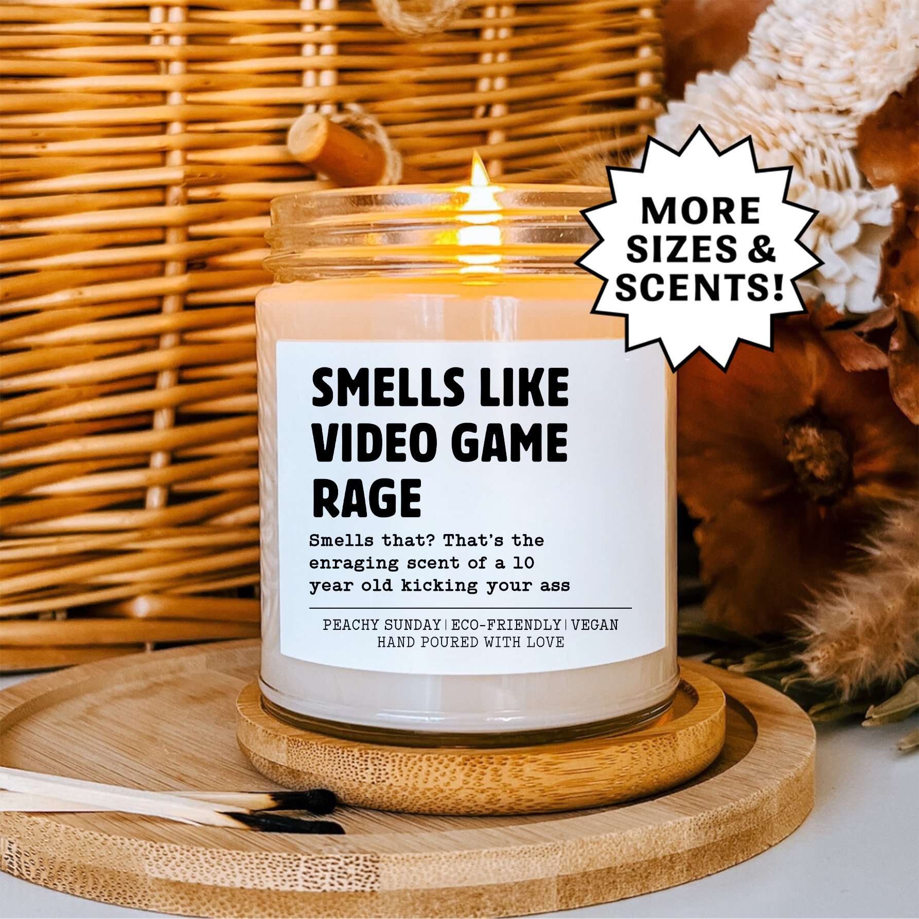 Smells Like Video Game Rage Candle