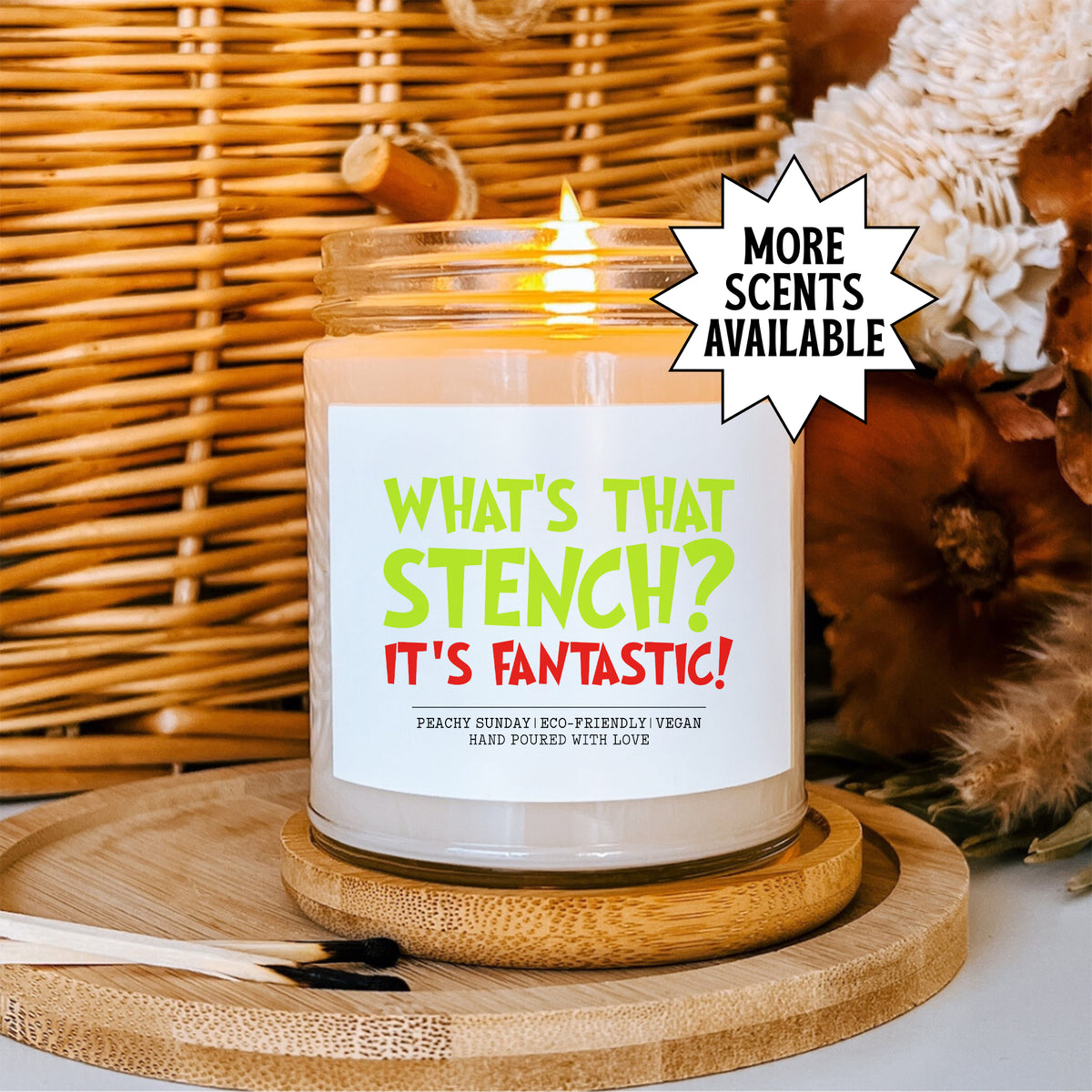 Quelle est cette odeur ? C'est la bougie de Noël de Fantastics