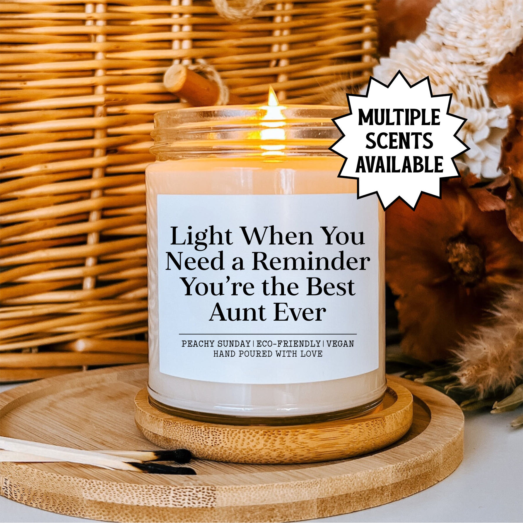 Light When You Need A Reminder Aunt Candle