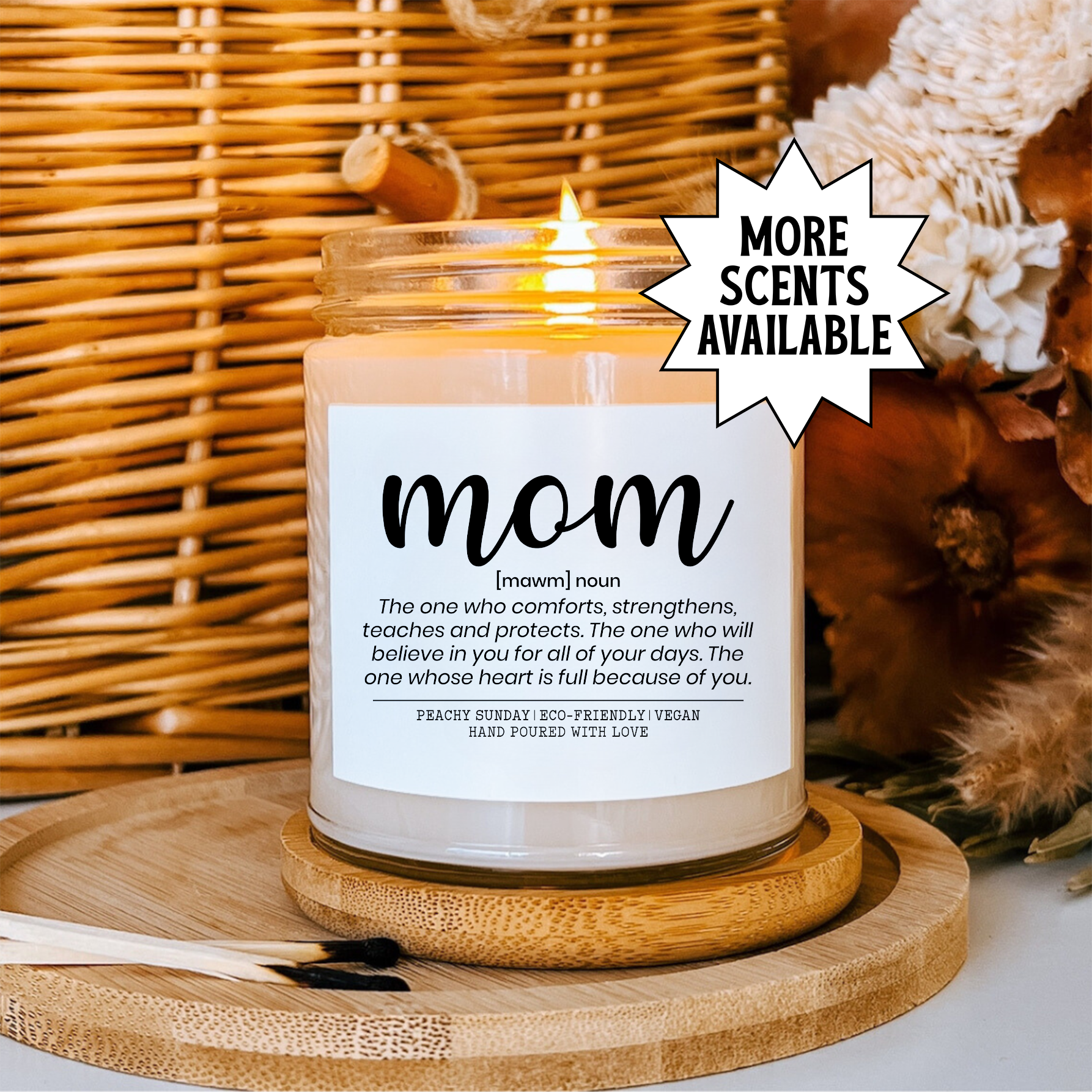 Mama-Definition-Kerze