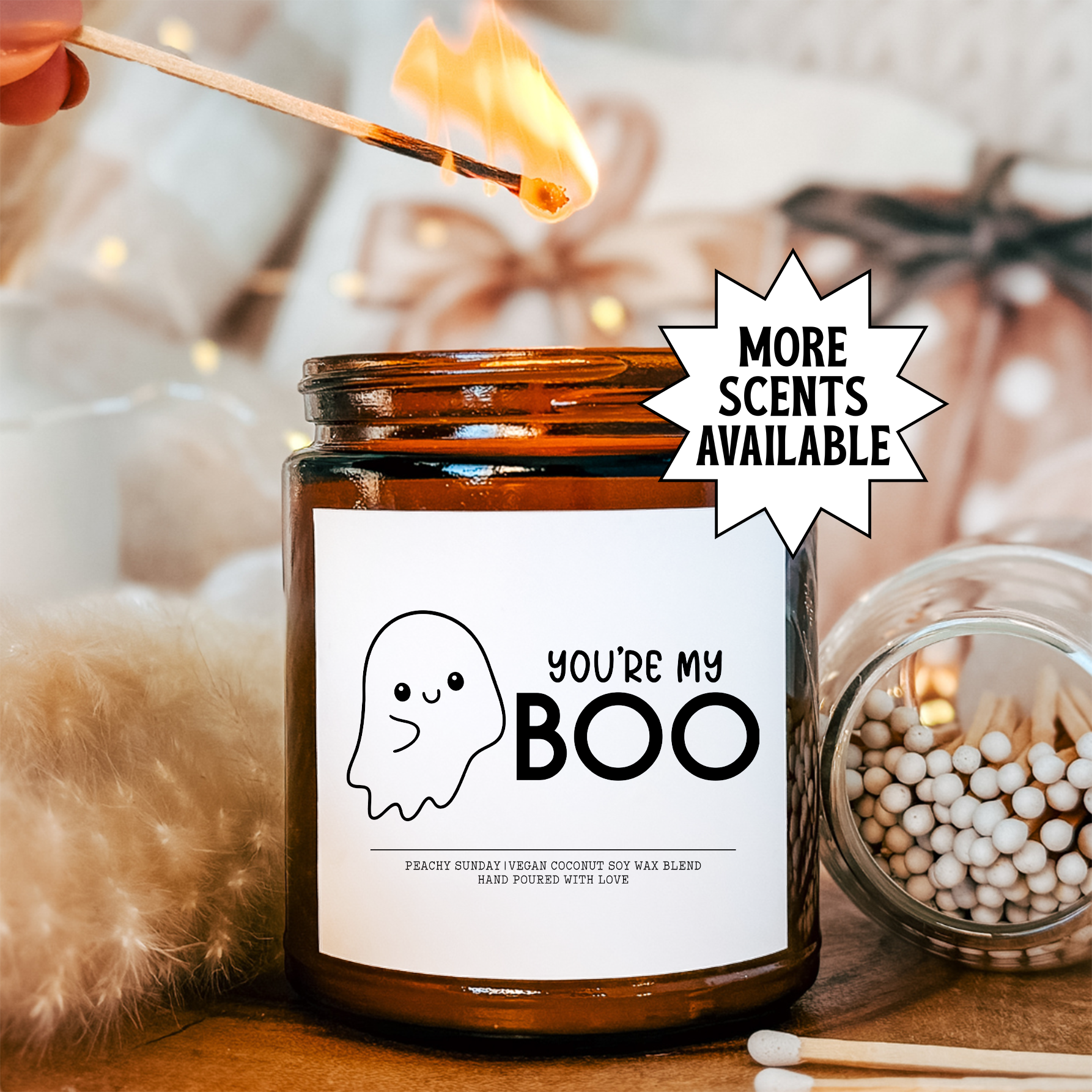 Du bist meine Boo-Geisterkerze