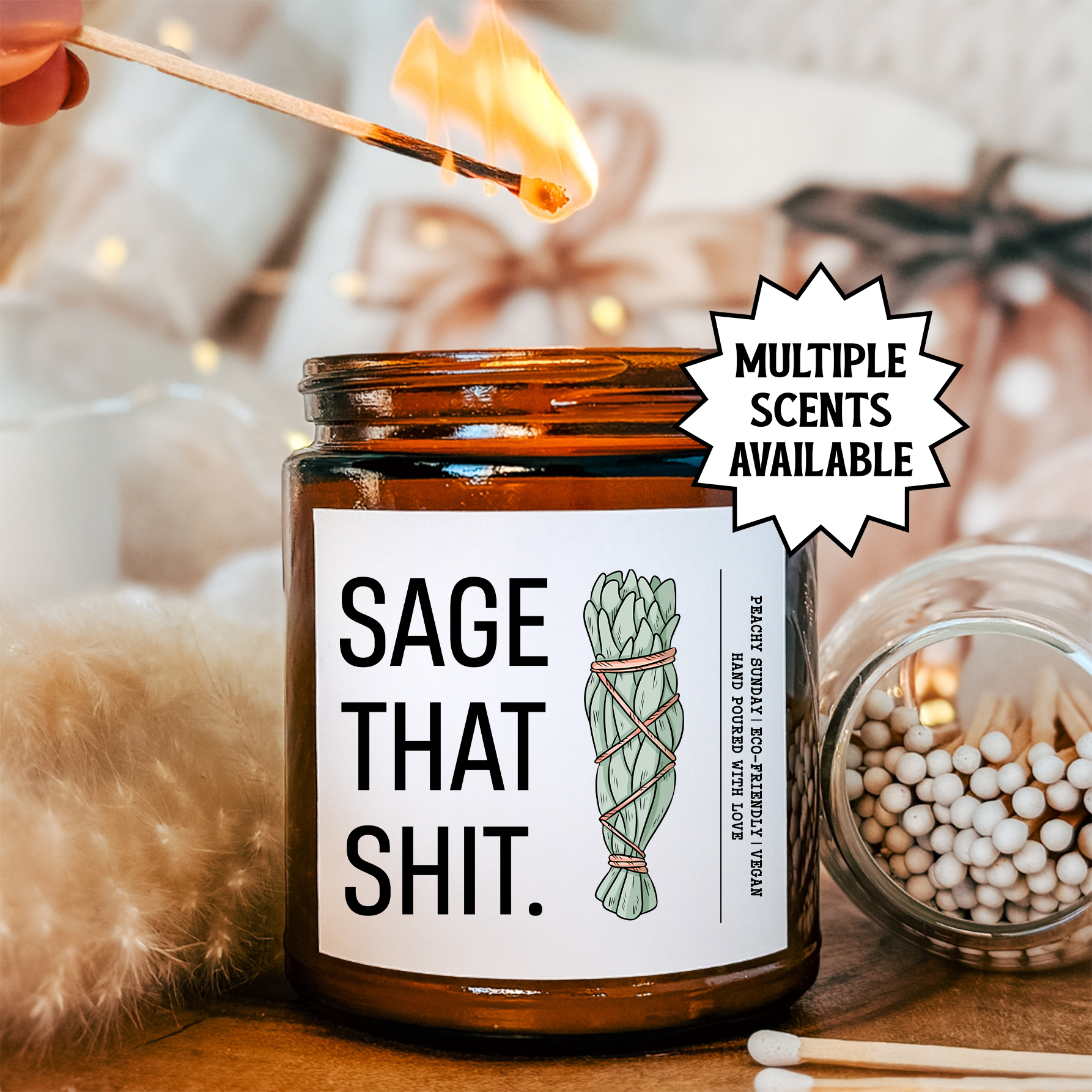 Sage That Sh*t Candle