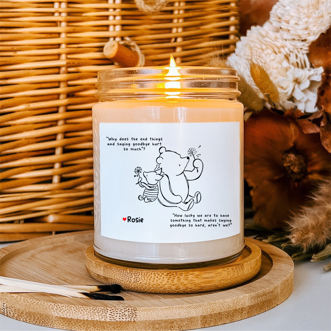 Personalized Why Does The End Of Things Candle