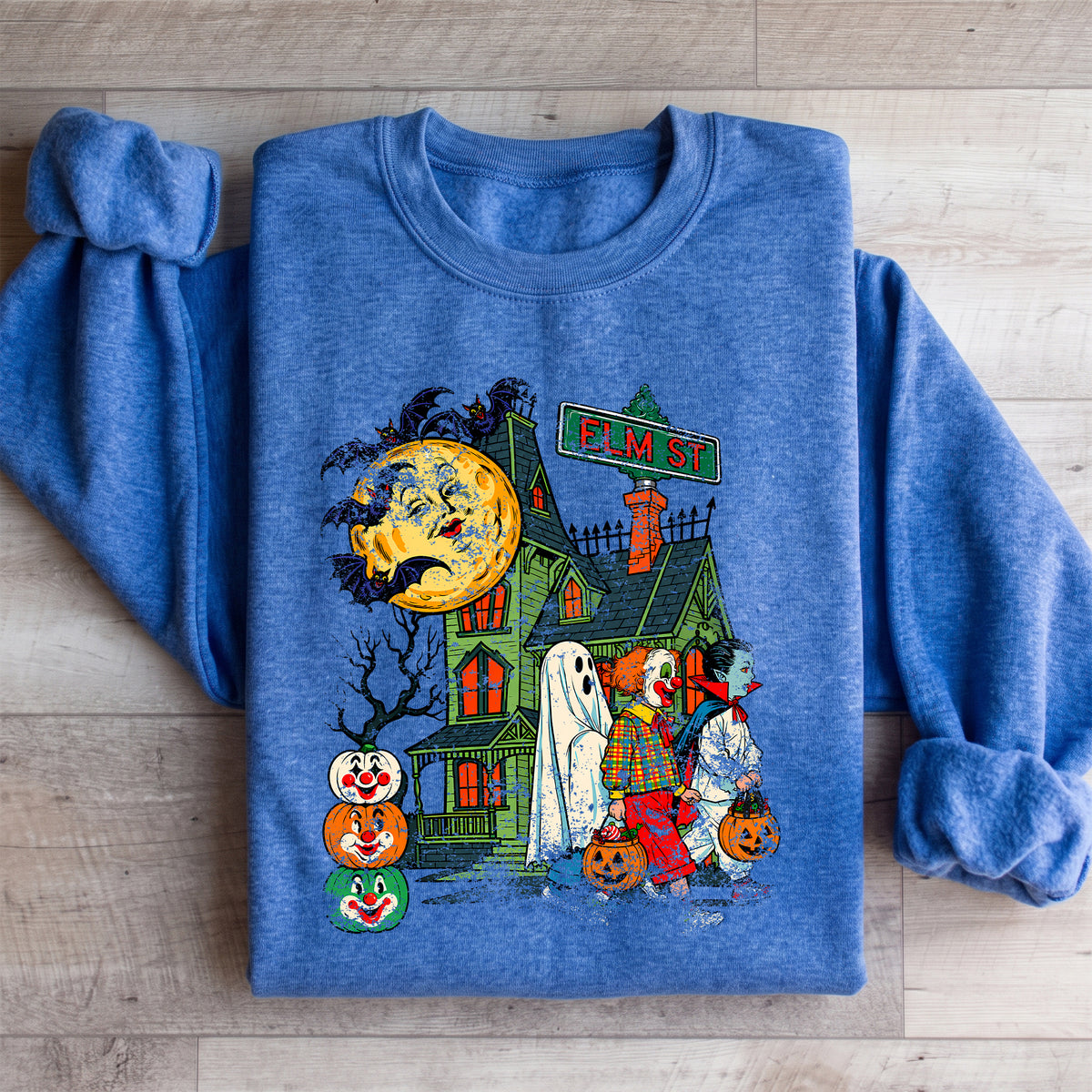 Sudadera retro de Halloween para pedir dulces