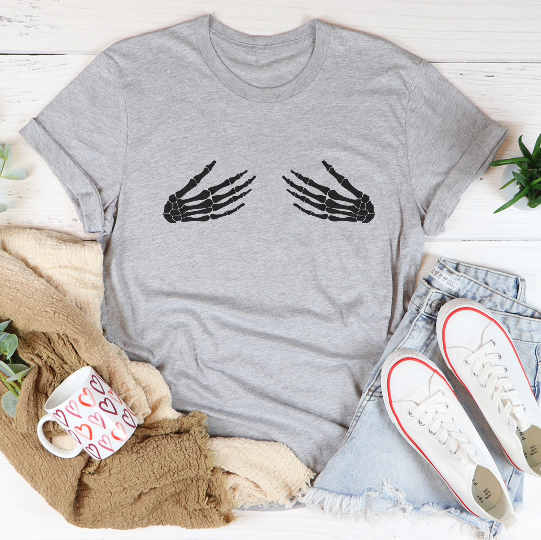 Skeleteon Hands Tee