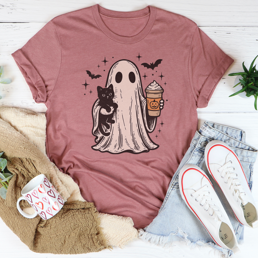 Ghost And Cat Tee