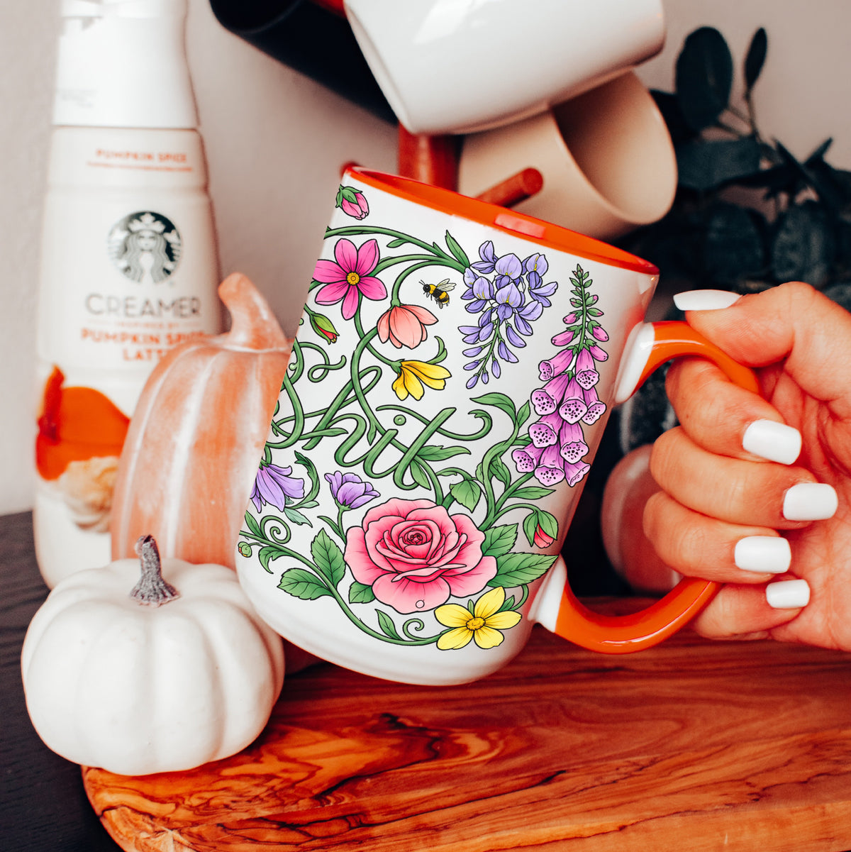 Mug avec message caché « F_ck This S_it »