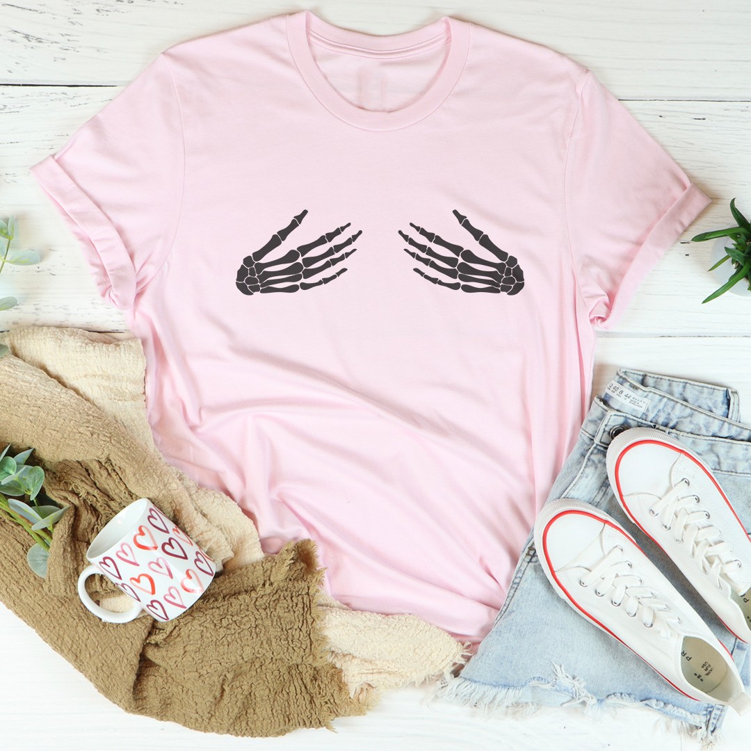 Skeleteon Hands Tee