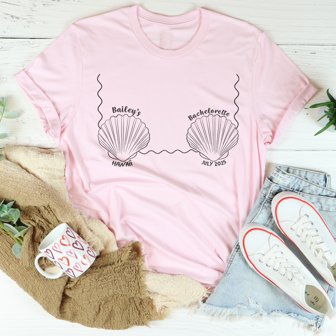 Personalized Mermaid Bachelorette Tee