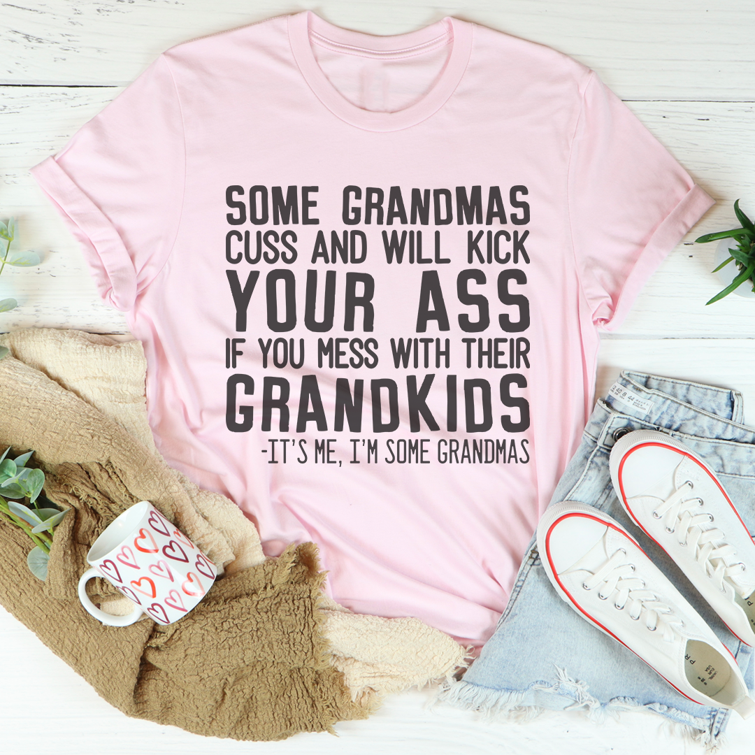 Algunas abuelas dicen malas palabras camiseta